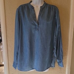 GAP Light Blue Women's Blouse